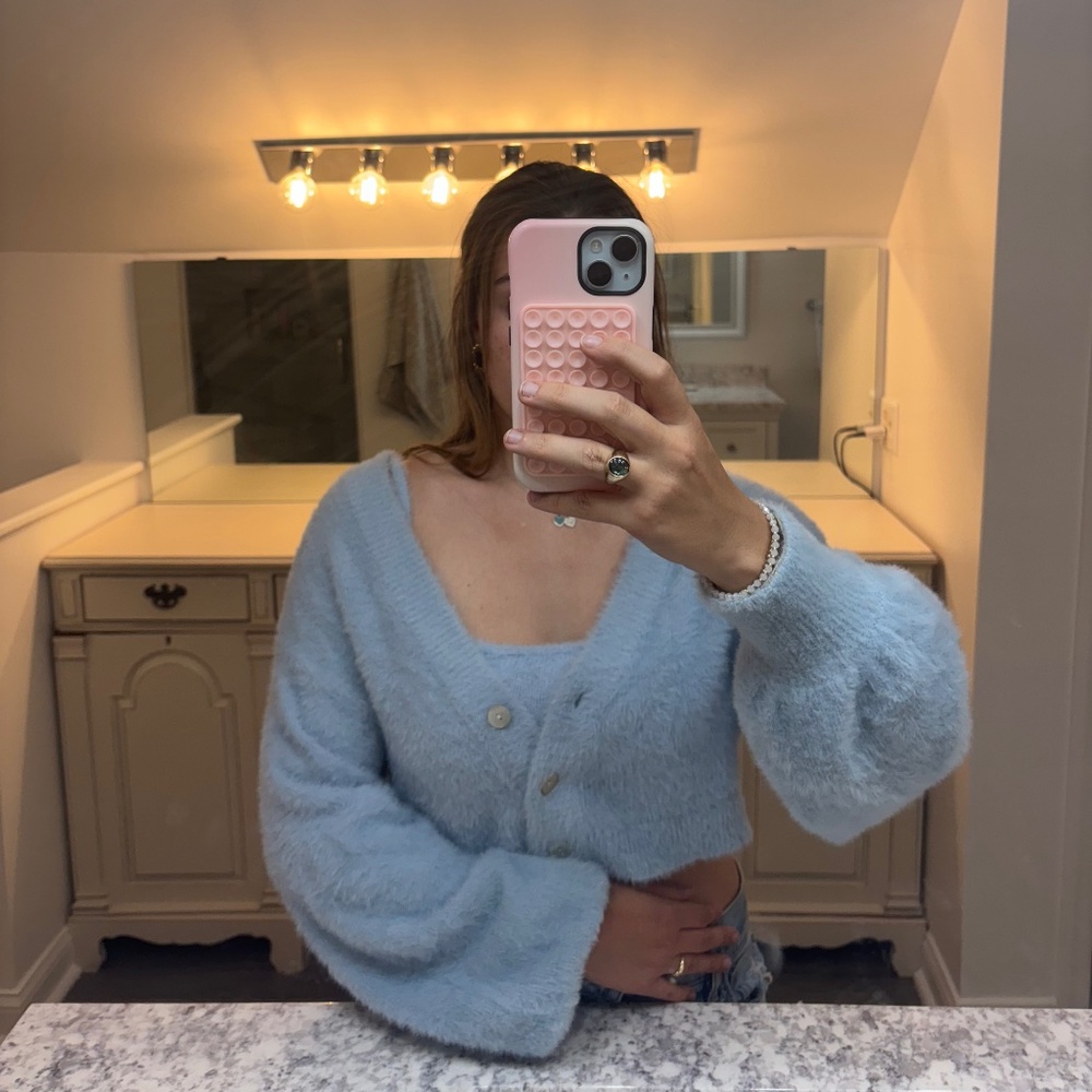 Kendall + Kylie Fluffy Sweater